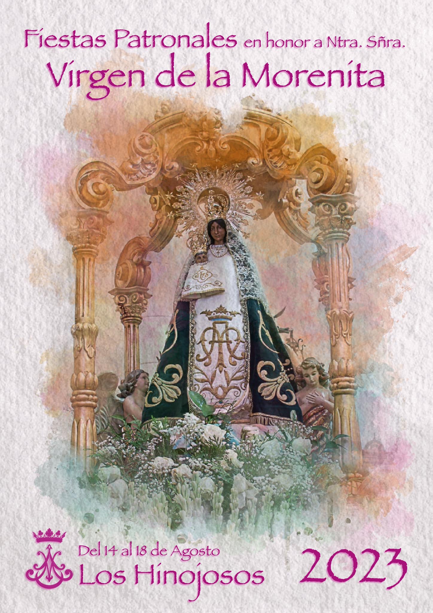 Fiestas patronales en honor a la Virgen Morenita 2023 Los Hinojosos